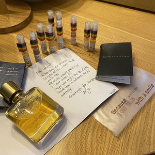 I have never before, be...