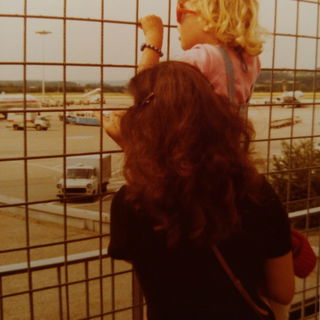 Am Flughafen treibe ich...