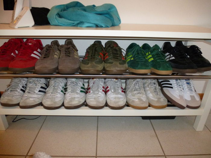 Adidas Samba ... der etwas andere Kontrast zu meinen Parfums ;)