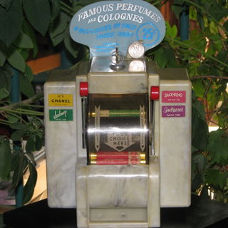 Ein Parfümspendeautoma...