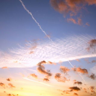 Der Himmel gestern Aben...