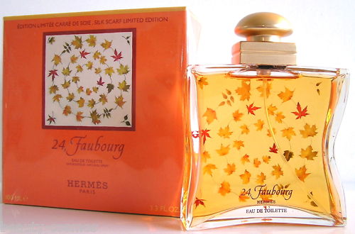 HERMES ÉDITION LIMITÉE CARRÈ DE SOIE SILK SCARF LIMITED EDITION "A WALK IN THE PARK" 100 ml EdT