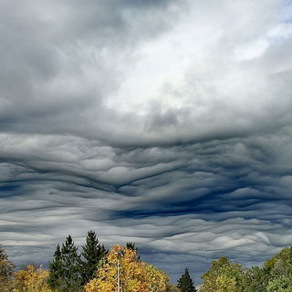 Eine seltene Wolkenform...