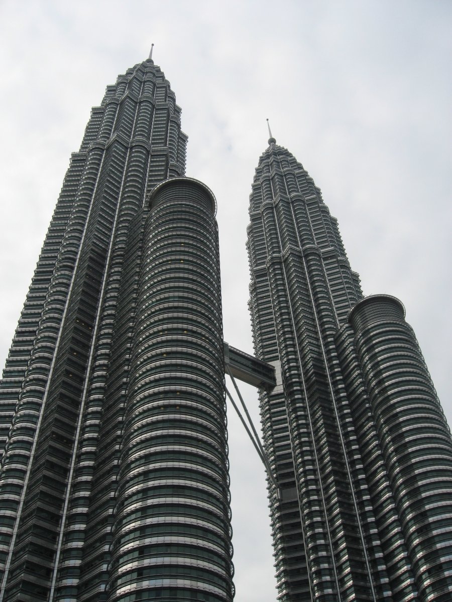 Gigantisch, die Twin-Towers