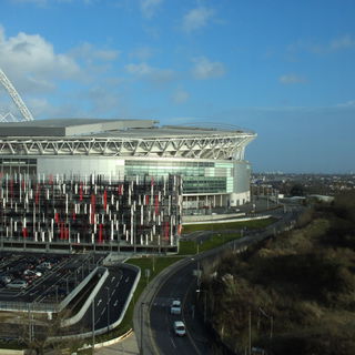 The New Wembley Arena...