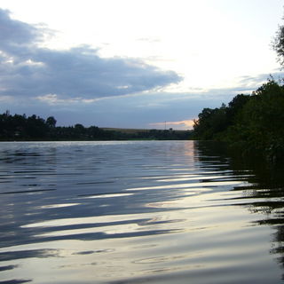 ..Stausee bei mir fast ...