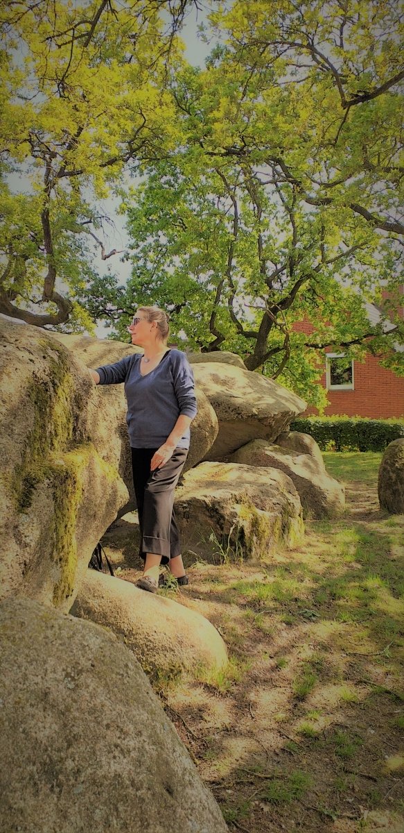 Magische Steine einer Megalithkultstätte, auch Hünengrab genannt