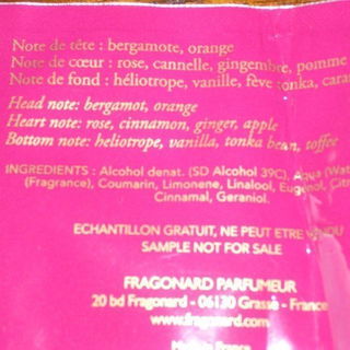 Héliotrope Gingembre (Eau de Parfum) von Fragonard