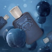 parfums de marly - layton : wiedererkennungsgrad = wie ein blauer apfelstrudel! :) trotz überfülltem pdm reitstall der neuzugang aufm ponyhof - hab quasi die gesamte herde von hinten gezäumt :D kommt halt auf den riechwinkel an... (by Felsn)