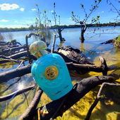 Danke für's Vorbeischauen 🩵 (von DorisKa)