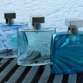 Chrome Summer 2012 von Azzaro mit Original und Summer 2013 (v.r.n.l) (by Chnokfir)