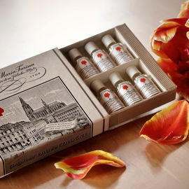 Erfrischender und schöner Klassiker der berühmten Marke mit der Tulpe, Vintage, 10 kleine Flakons.