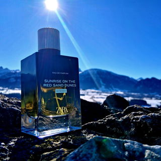 Sunrise on the Red Sand Dunes Intense