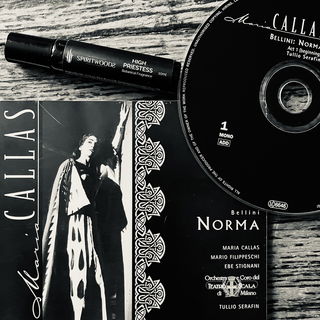Norma, Priesterin der römischen Göttin Vesta, gesungen von Callas, genannt 