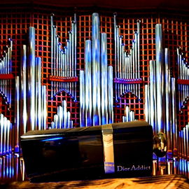 Einer meiner Liebsten für den großen Auftritt, hier zu Besuch in der Alten Oper Frankfurt vor der prächtigen Orgel