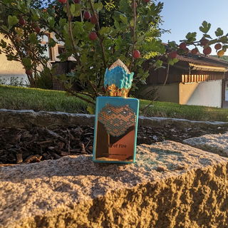 Die Schlange auf dem wärmenden Stein