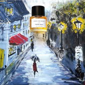 They've first met in a rainy spring evening on a parisian alley... (by VanAllan)