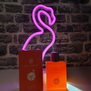 Orange Flamingo von Marc Gebauer