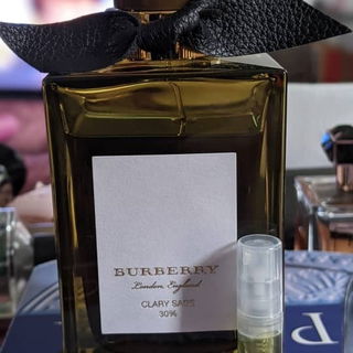 Burberry - Clary Sage decant pose