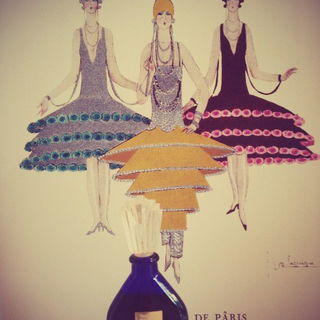 Soir de Paris (1928) / Evening in Paris (Perfume) by Bourjois
