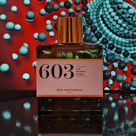 603 Cuir Encens Fève Tonka - Bon Parfumeur
