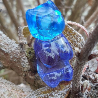 ❄🕯🥰🧸 ...und die Schneesterne fielen vom Himmel und das Blaubärchen staunt und freut sich über Euren Besuch in der Eiskristallwelt und wünscht Euch, wie ich auch einen schönen und besinnlichen 2. Advent, eine gute Zeit und ein erholsamenes Wochenende. Liebe Grüße 🧸🥰💙🕯