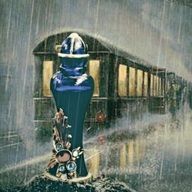 Zarah Leander... Ich steh im Regen..... Und warte...