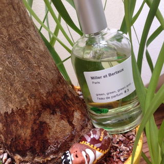 l'eau de parfum #3 green, green, green and... green - Miller et Bertaux