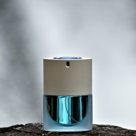 In front of the waterfall...