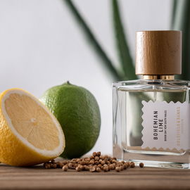 Der würzig-herbe Bohemian Lime im kleinen Flakon mit 50ml.