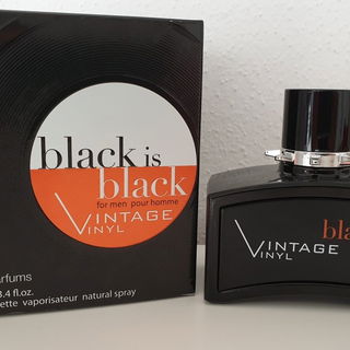 Black is Black Vintage Vinyl von Nu Parfums