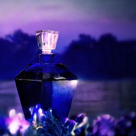 ……. sanftsüßwürzpudrige Träume hüllen samtblau die Nacht …… 💙💜🌌 :) …….