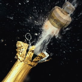 Neues Jahr - neues Glück - Welcome 2023 - Welcome back CHAMPAGNE