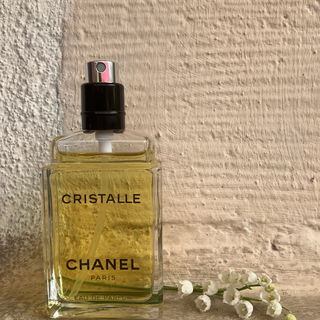 Kleiner 35-ml-Flakon, der mein Herz erfreut. Der fehlte noch in meiner CRISTALLE-Sammlung.