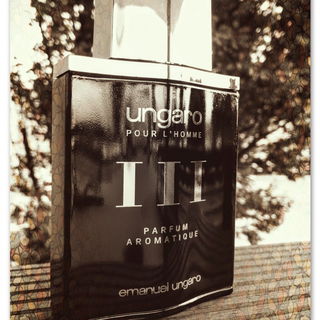 #SOTD #pixlr #autumn #ungaro #III #parfumaromatique #aromatic #citrus #spicy #floral #herbal #smoky #creamy #sweet