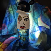 💙 Olivia im bunten Kleid 💙 (von Paloma58)