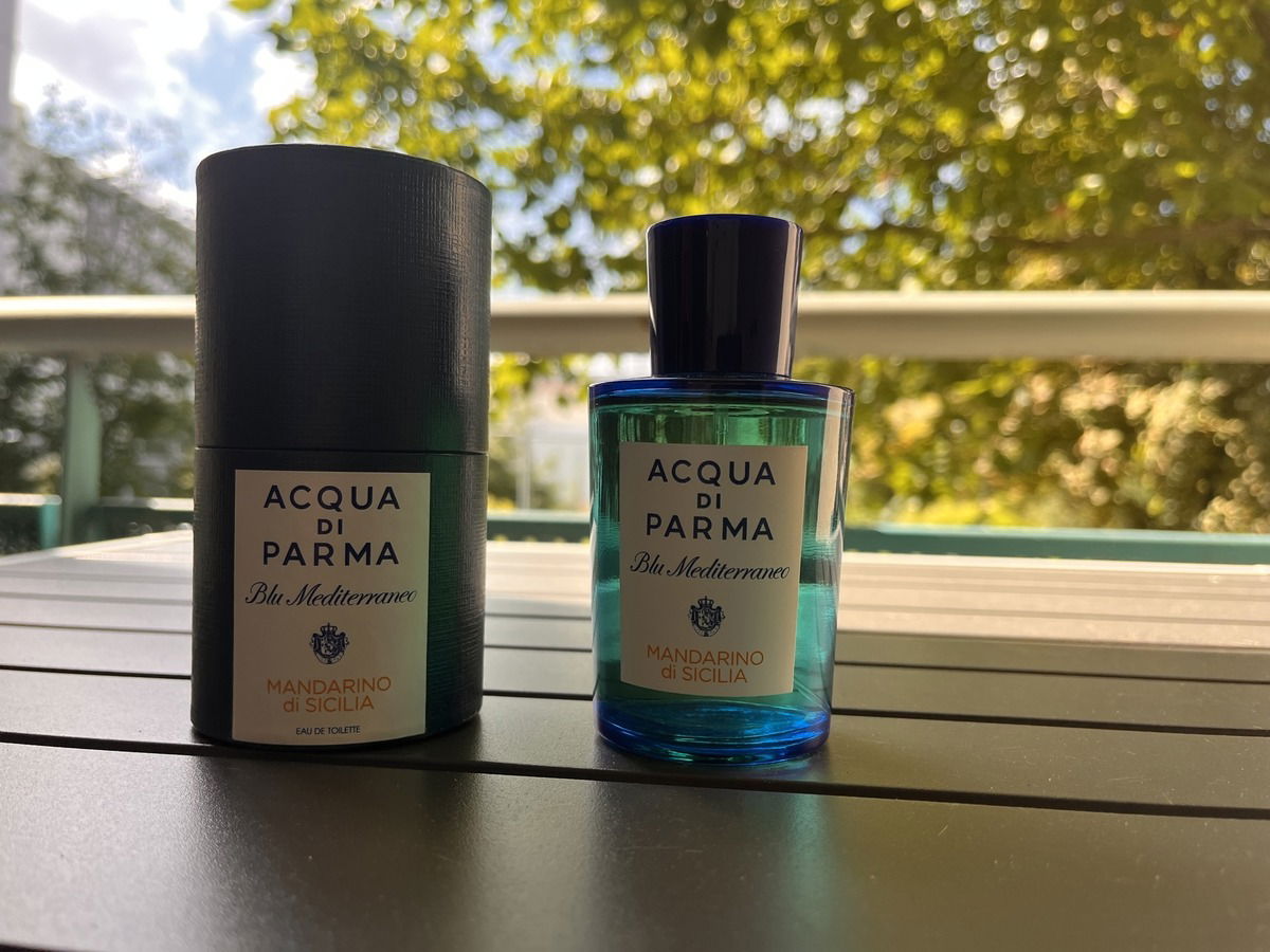 新品❤️AQUADIPARMA MANDARINO diSICILIA100ml Mandarino Di Sicilia Eau De Toilette - Blu Mediterraneo
