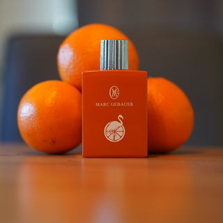 Orange Flamingo von Marc Gebauer