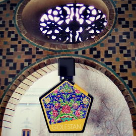 Der Flakon in seinem natürlichen Habitat (im Golestan-Palast in Tehran)