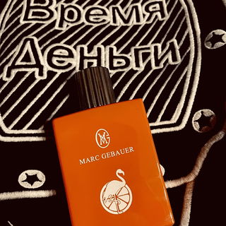 Orange Flamingo von Marc Gebauer