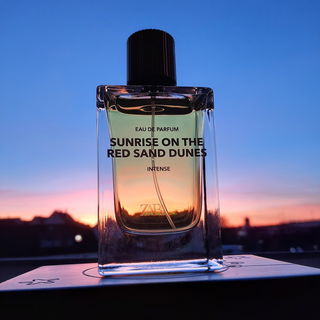 Sunrise on the Red Sand Dunes Intense by Zara