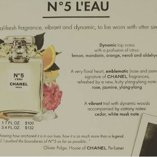 N°5 L'Eau (Eau de Toilette) von Chanel