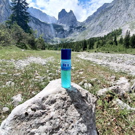 Ice durfte mit an die Zugspitze.
