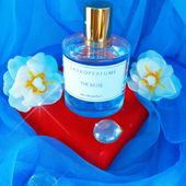 Für mich ist die Muse blau, sie duftet nach frischer Wäsche mit feinsten Weichspüler. Ich danke Euch allen für Eure Besuche und wünsche einen 